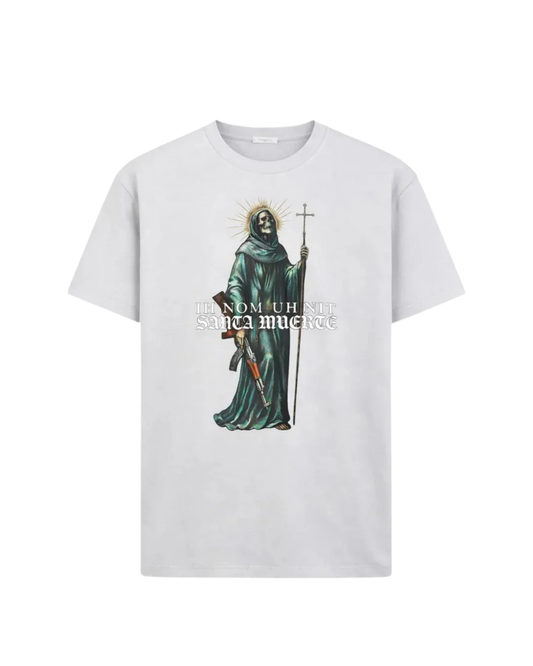 Ih Nom Uh Nit White Santa T-shirt - "White"
