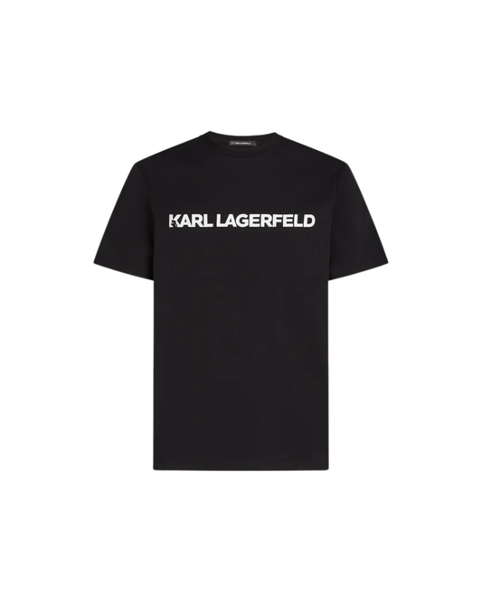 Karl Lagerfeld Print T-shirt - "Black"