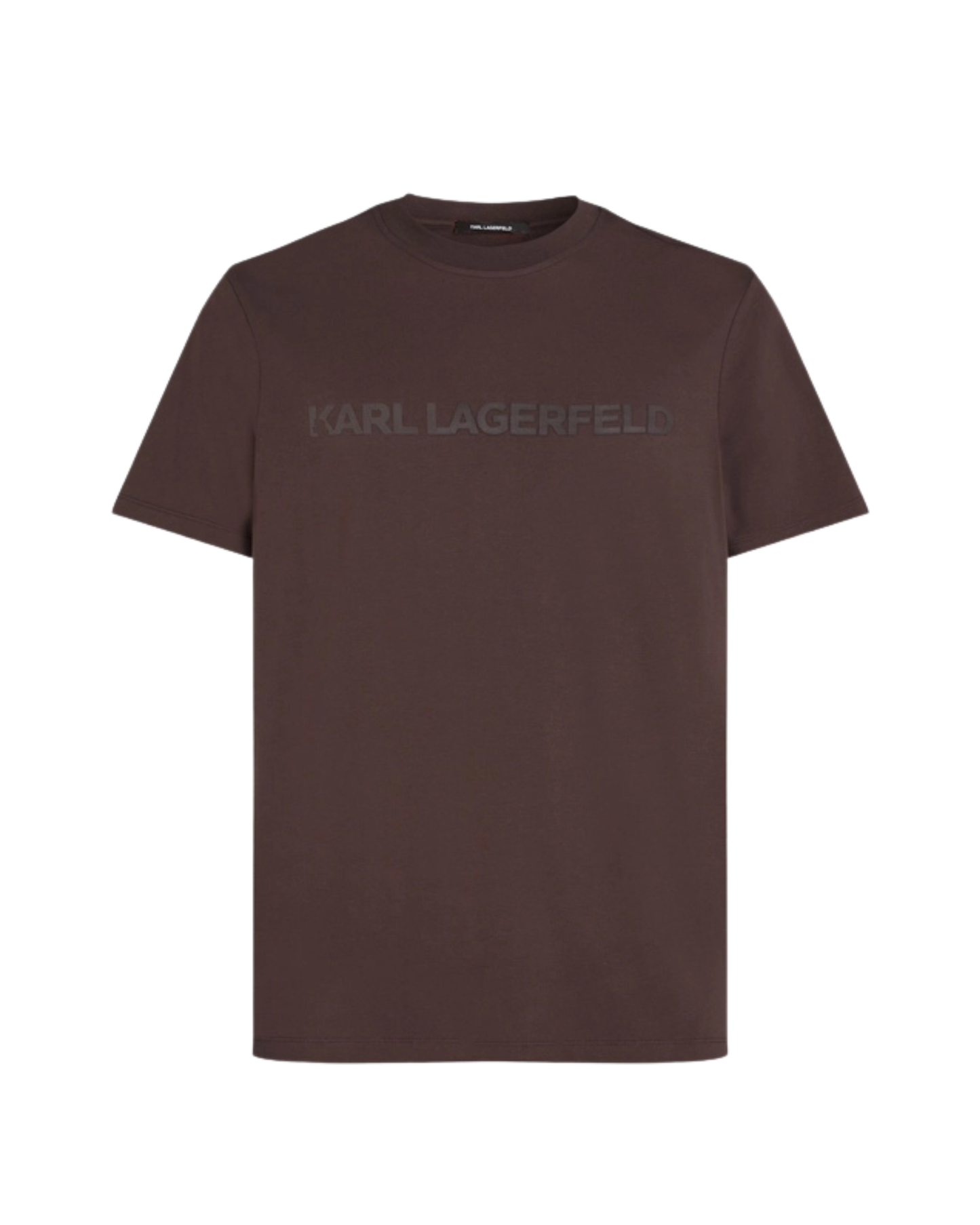 Karl Lagerfeld Print T-shirt - "Brown"