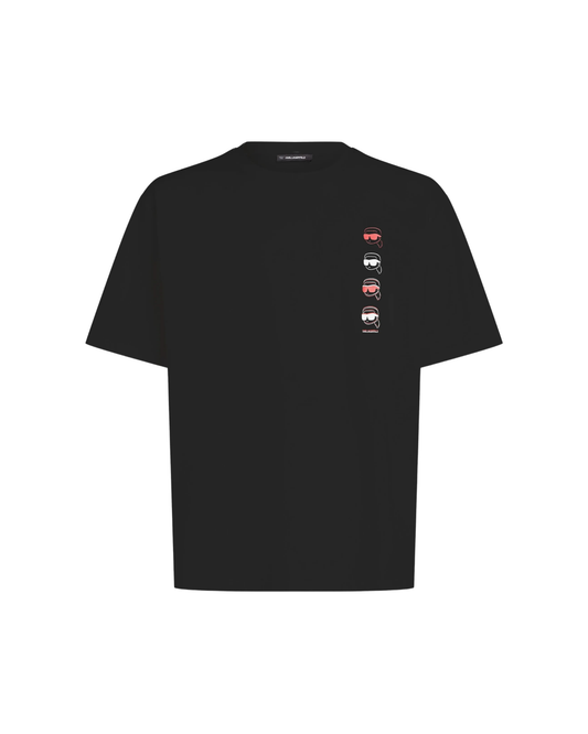 Karl Lagerfeld Ikon Fusion T-Shirt - "Black"