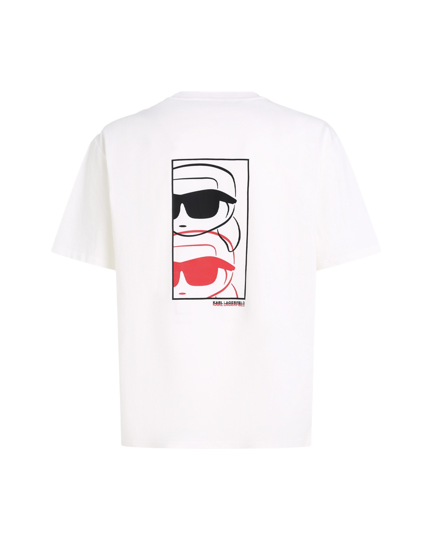 Karl Lagerfeld Ikon Fusion T-Shirt - "White"