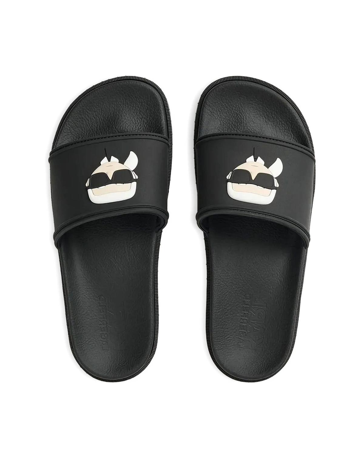 Karl Lagerfeld Karl Logo Slide - "Black"