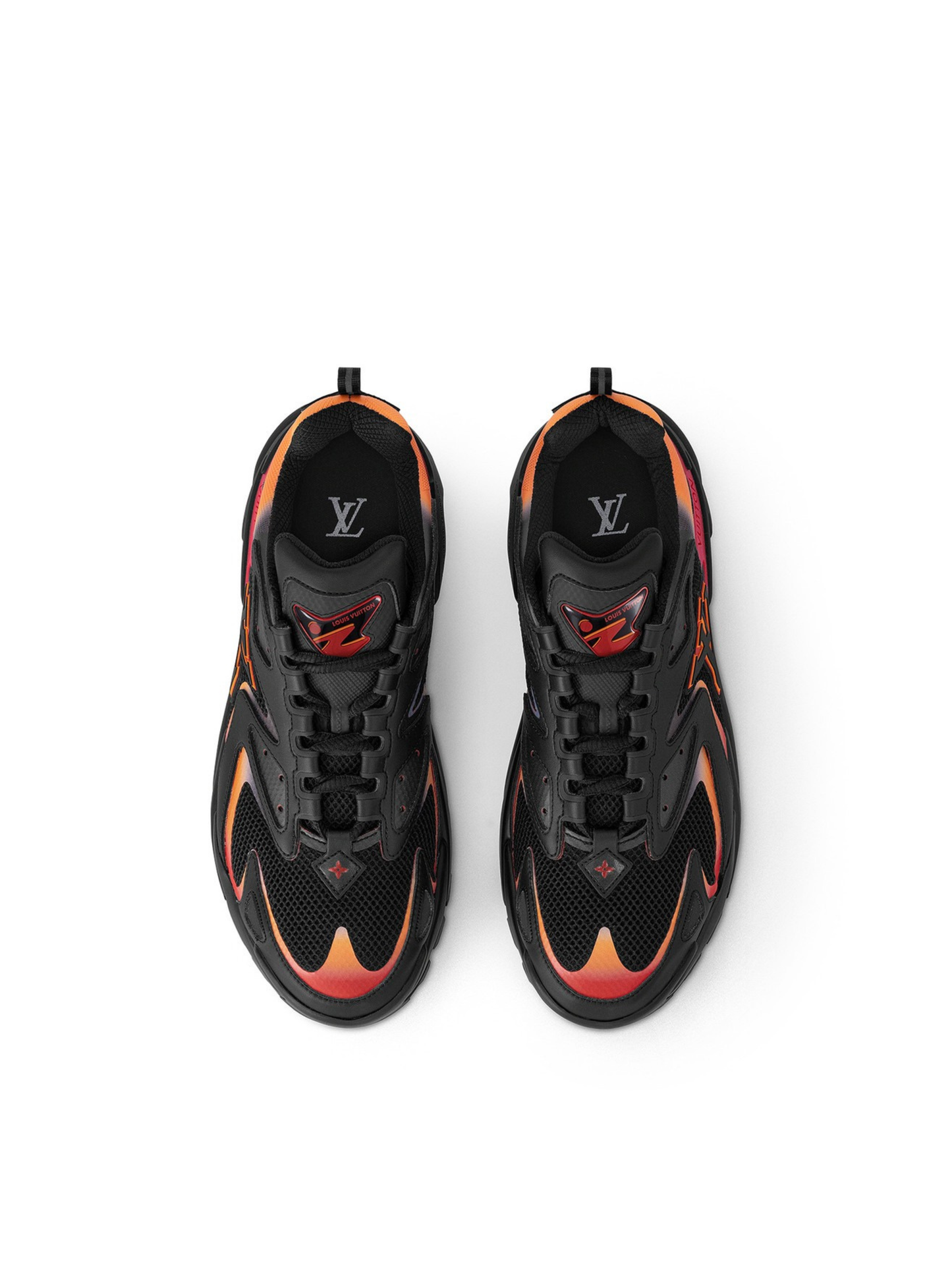 LV Runner Tatic Sneaker - "Black/Orange"