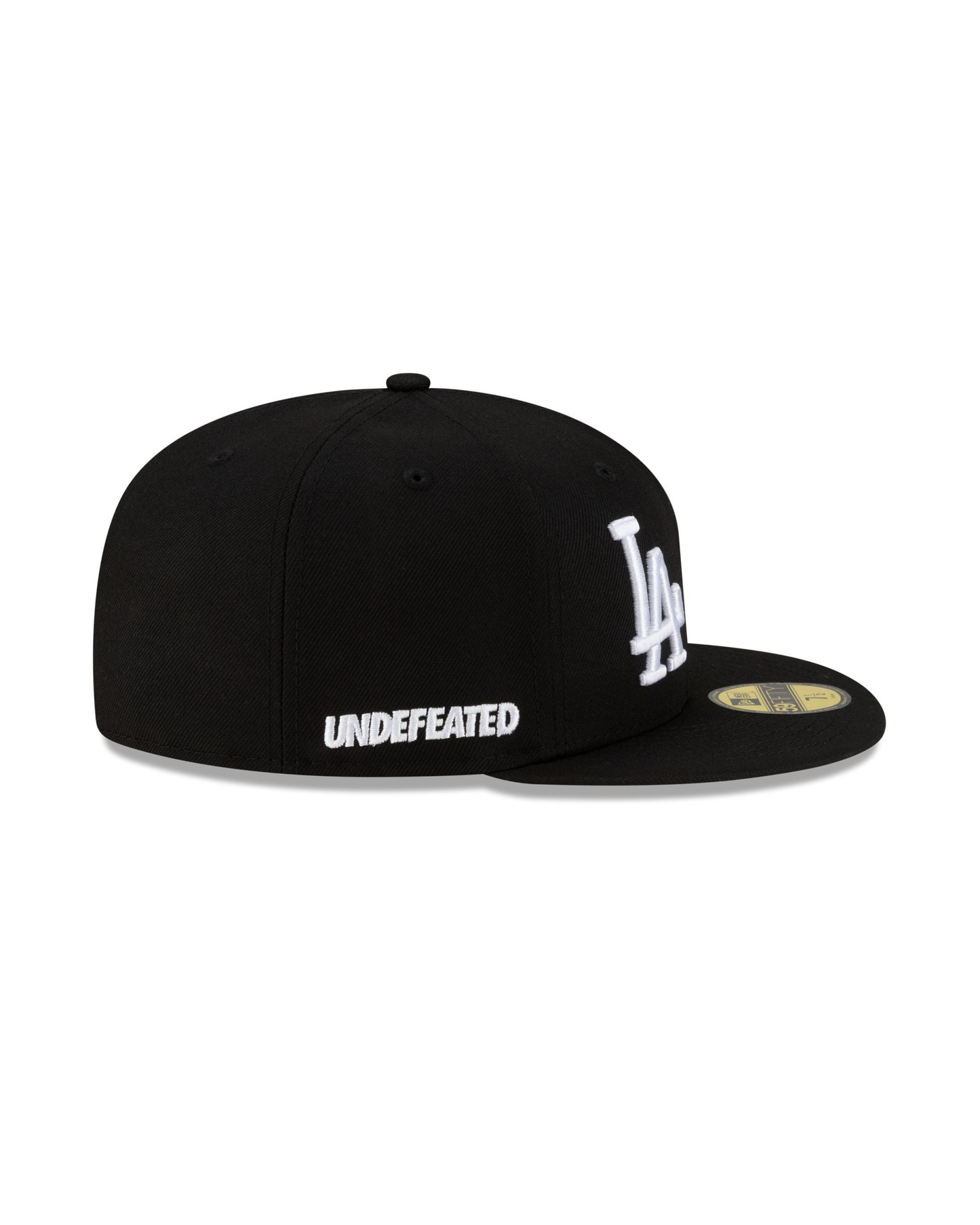 Los Angeles Dodgers  Undefeated Tally Black 59FIFTY Fitted Cap
