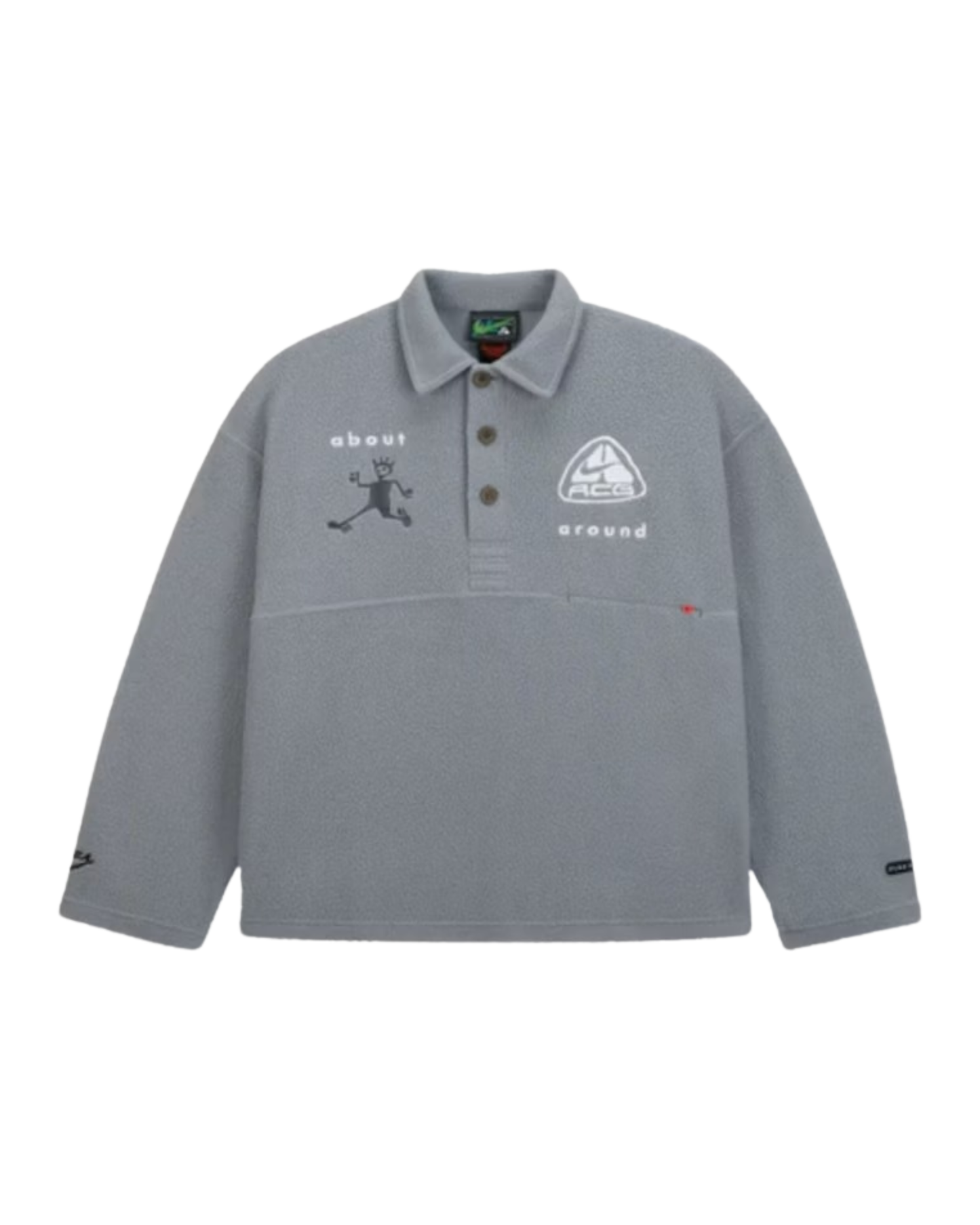 Nike ACG x CPFM L/S Polo - "Grey"