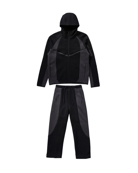 Nike Tech Pro Fleece Set - "Black/Anthracite"