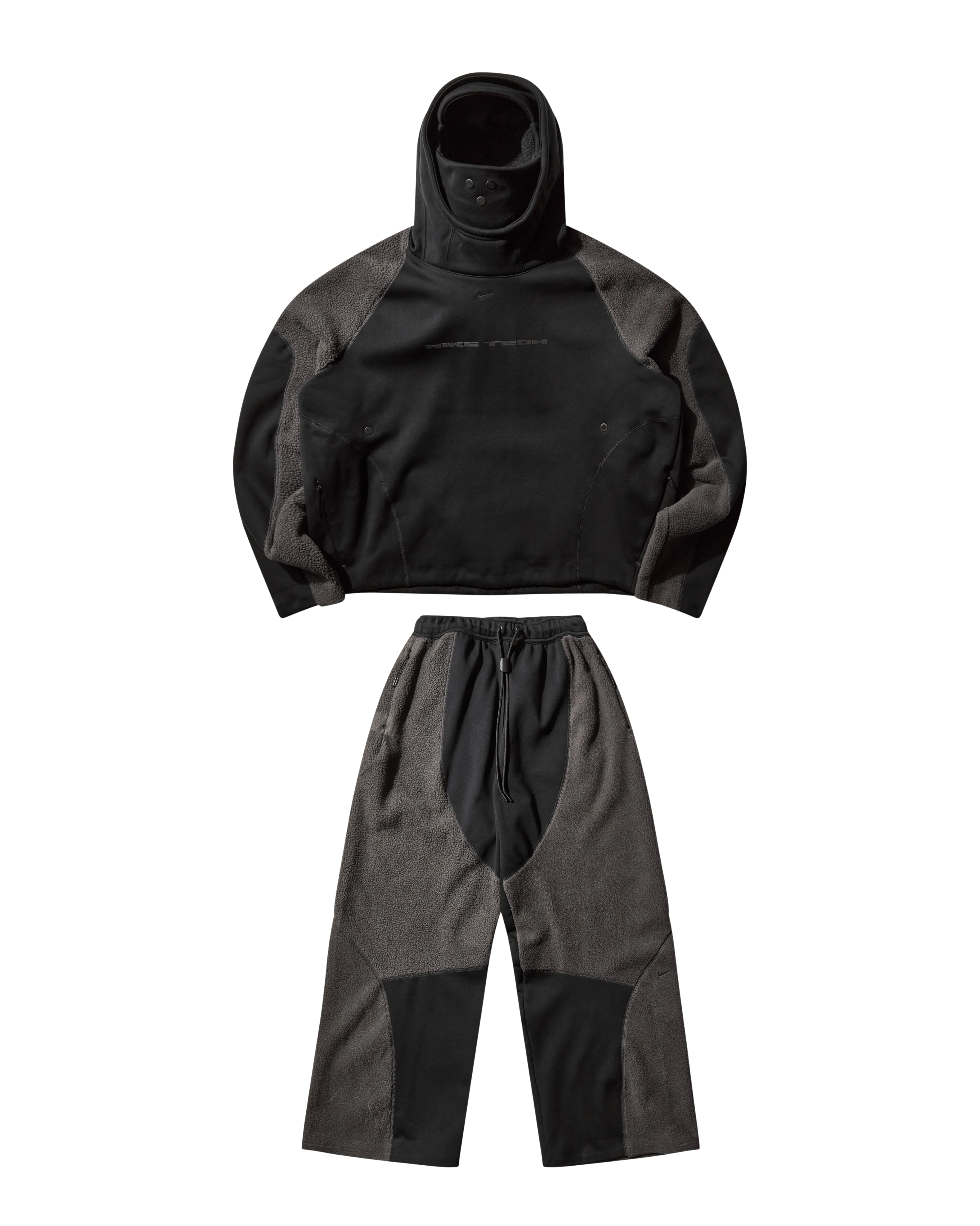 Nike Tech Fleece Boreas Oversized Set - "Black"
