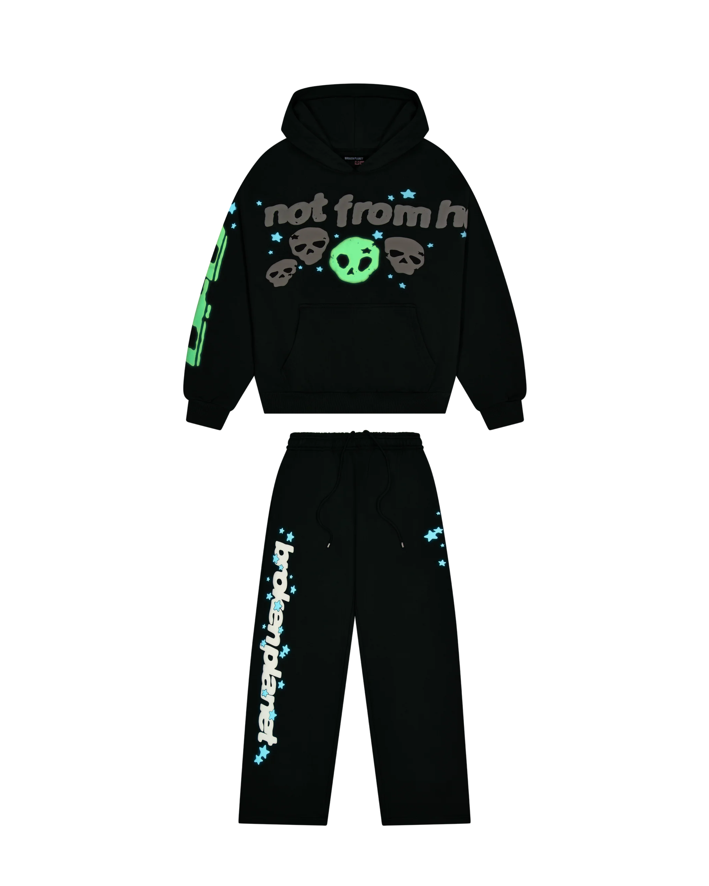 Broken Planet Not From Here Set - "Glow Inna Dark"