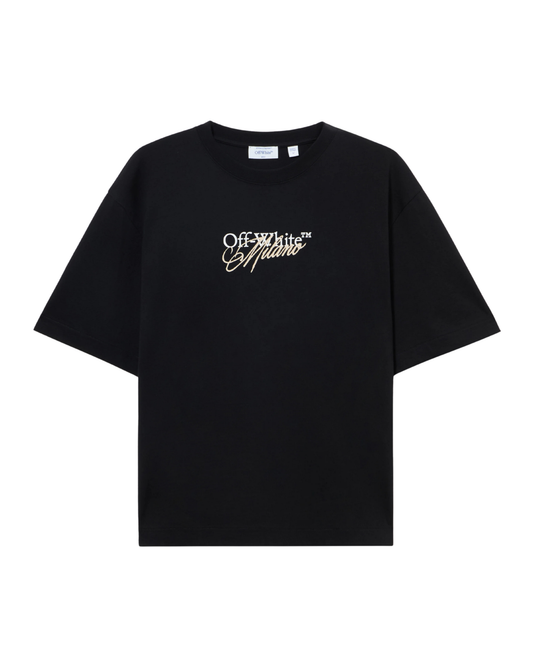 Off-White Milano City Garments Skate T-Shirt - "Black"