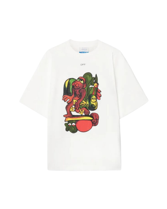 Off-White Nana Arrow Skate S/S Tee - "White"