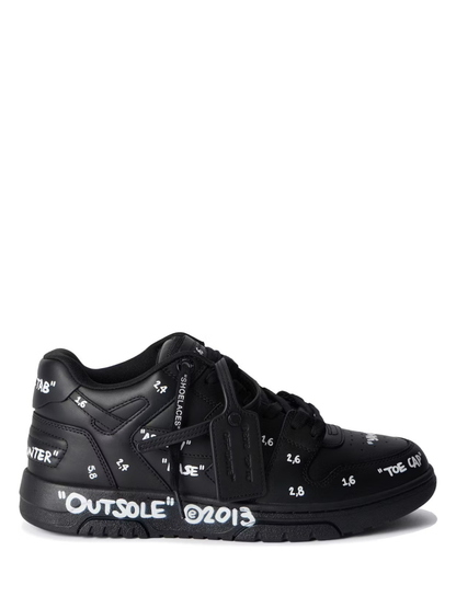Off-White Out Of Office - "Black/White Text Motifs"