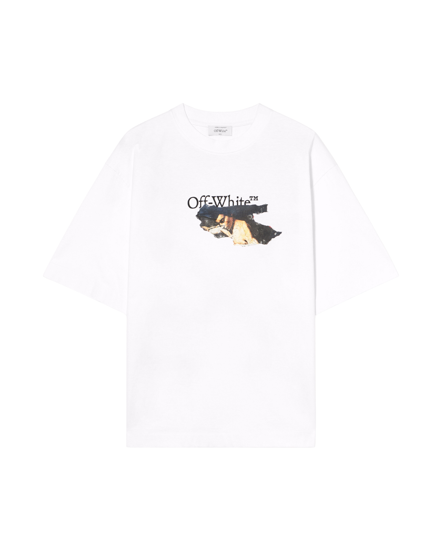 Off-White Paint Arrow Skate Logo T-Shirt - "White"