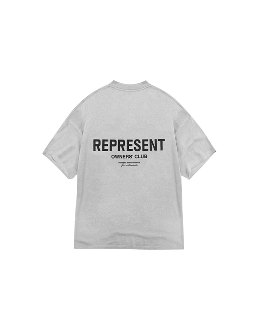 Represent Owners Club T-Shirt - "Ash Grey"
