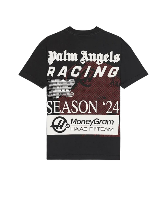 Palm Angels x Haas Racing Club Tee - "Black"