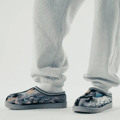 UGG x Palace Tasman Slippers - "Black Camo"