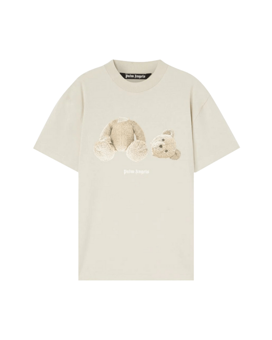 Palm Angels Broken Bear T-shirt - "Beige/Brown"