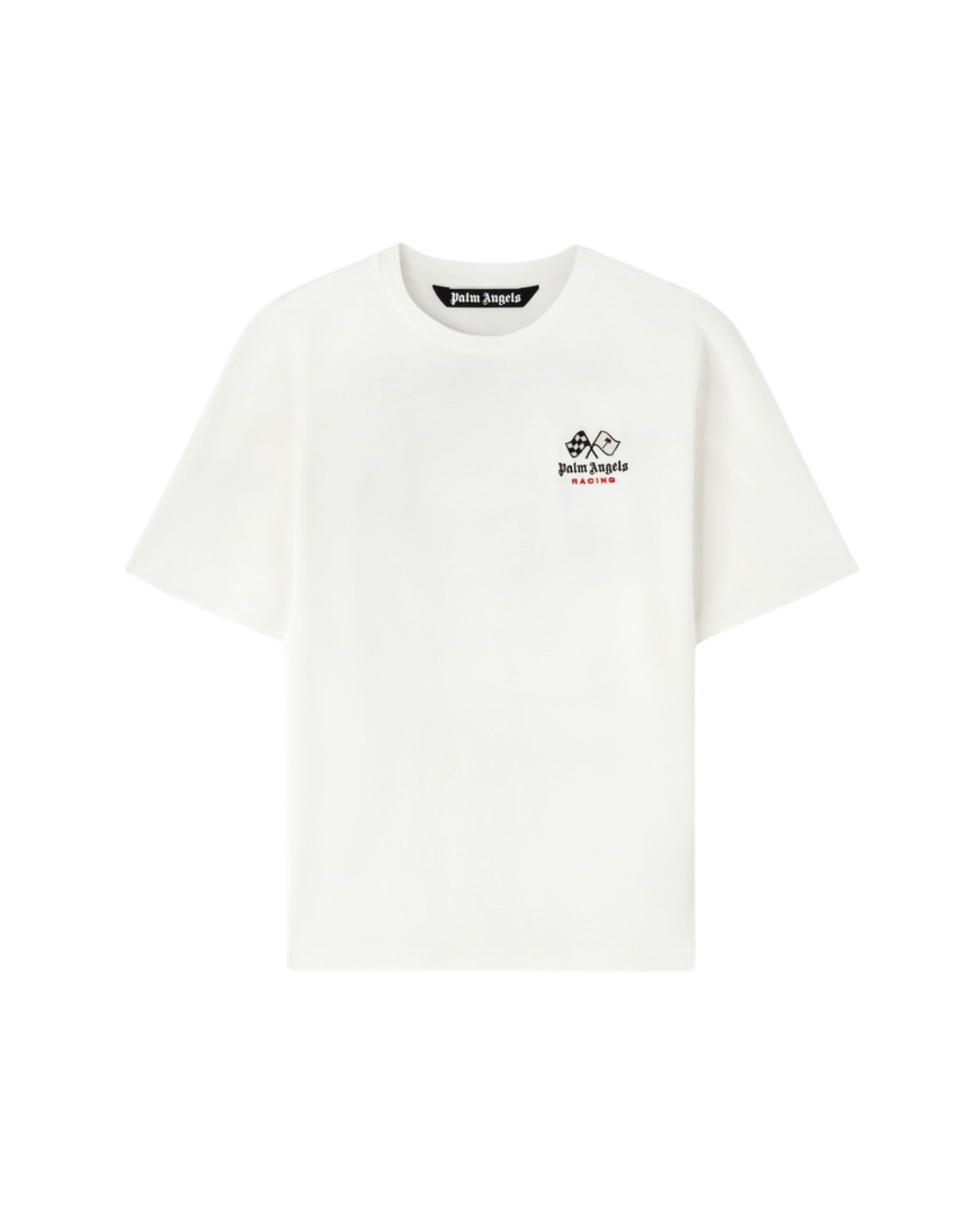 Palm Angels T-Shirt Racing Helmet - "White"