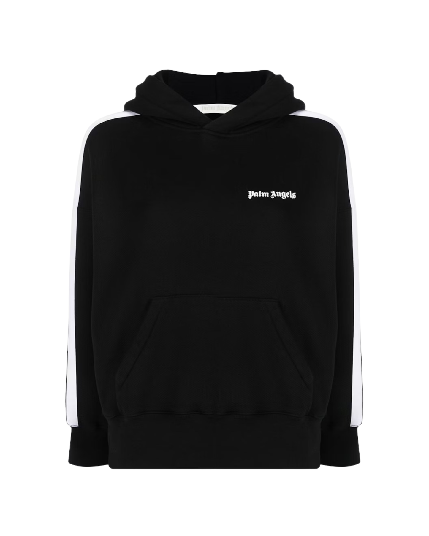Palm Angels Womens Track Hoodie - "Black/White"