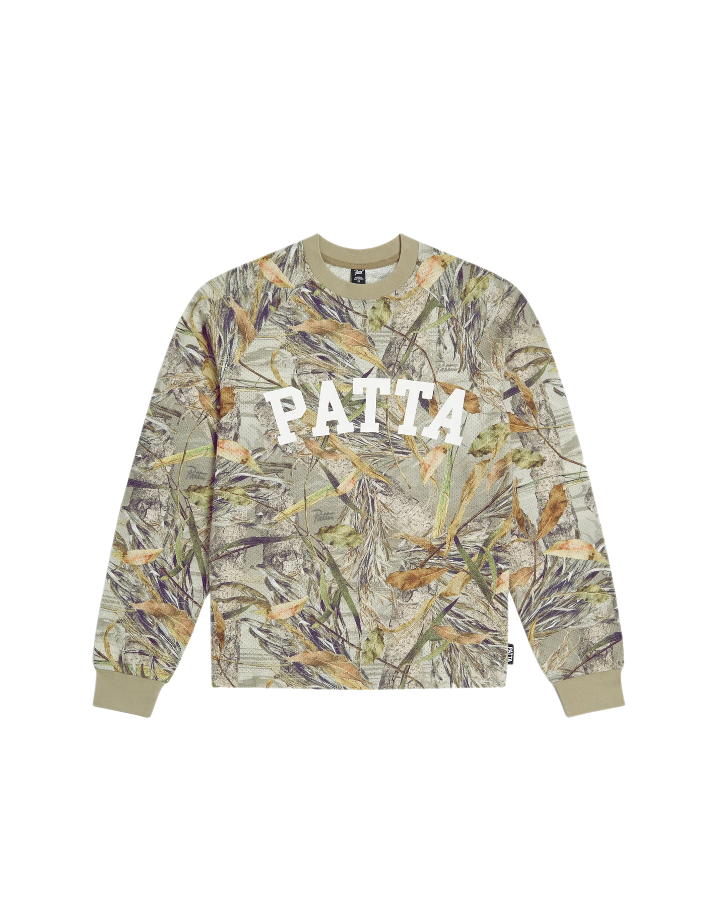 Patta L/S Mesh Jersey - "Nature Print Camo"