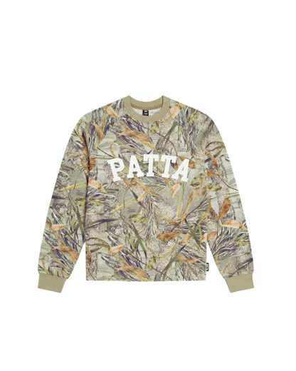 Patta L/S Mesh Jersey - "Nature Print Camo"