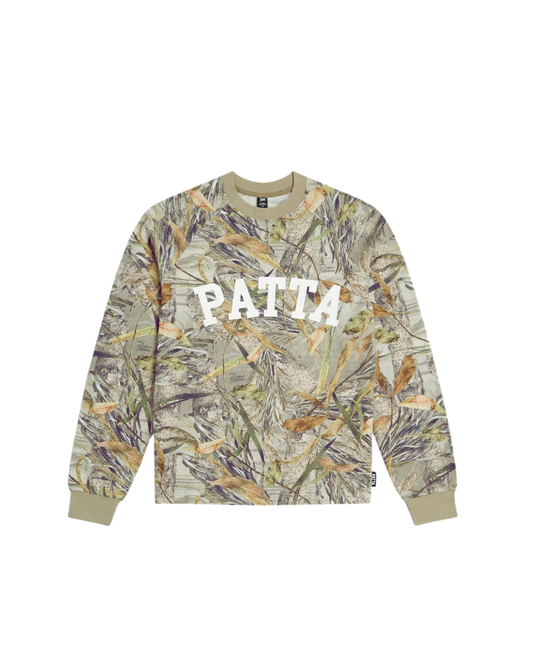 Patta L/S Mesh Jersey - "Nature Print Camo"