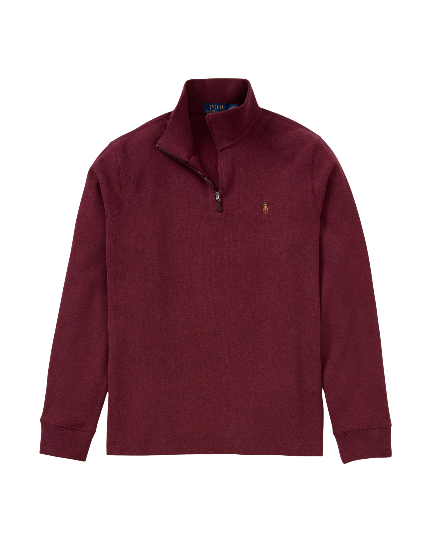 Polo Ralph Lauren Estate Rib Quarter-Zip - "Spring Wine"