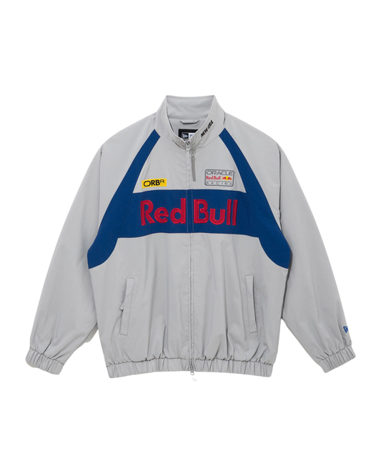 New Era x Redbull Oracle Racing Jacket - "Heather Grey/Blue"