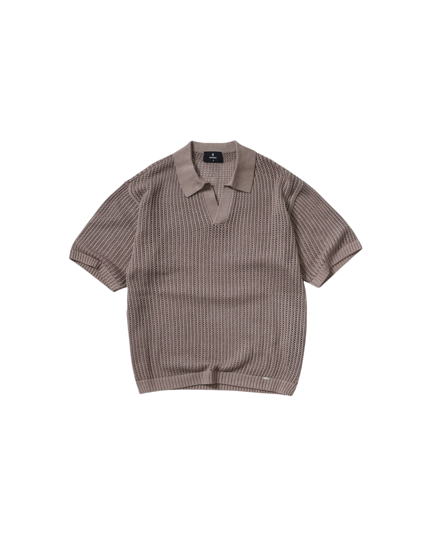 Represent Beverly Knit Polo - "Vintage Khaki"