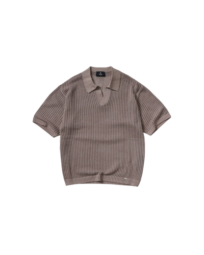 Represent Beverly Knit Polo - "Vintage Khaki"