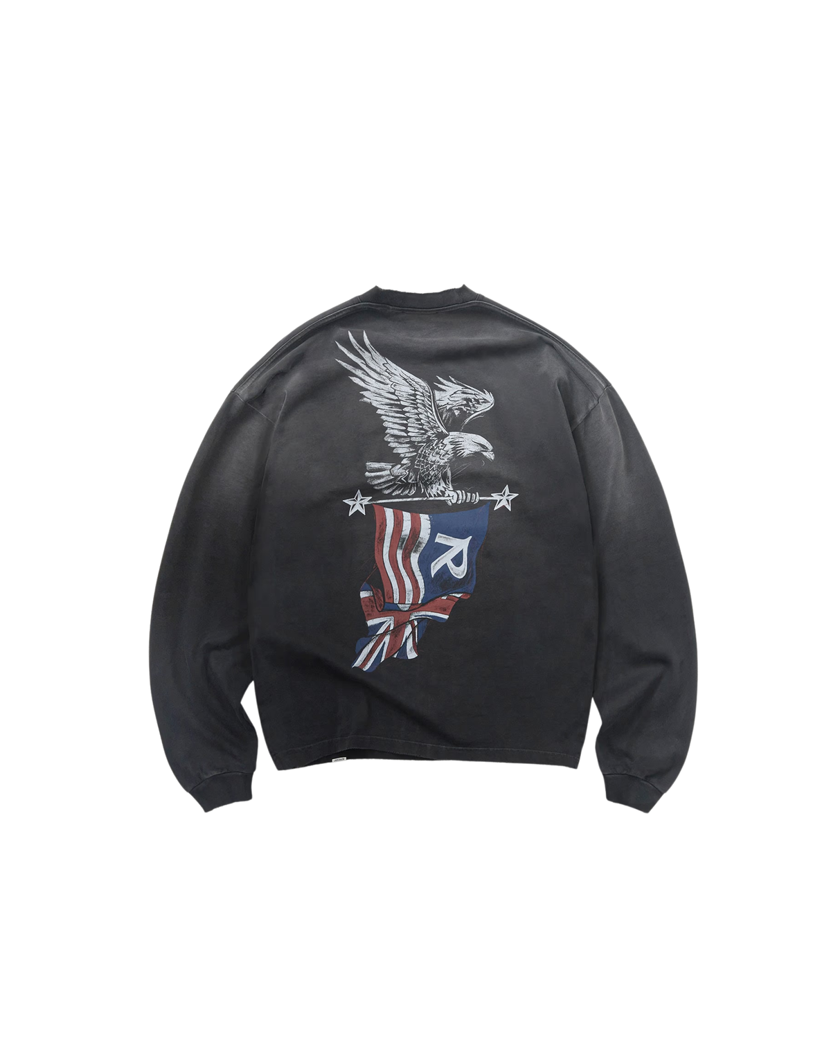 Represent Eagle Long Sleeve T-Shirt - "Black"