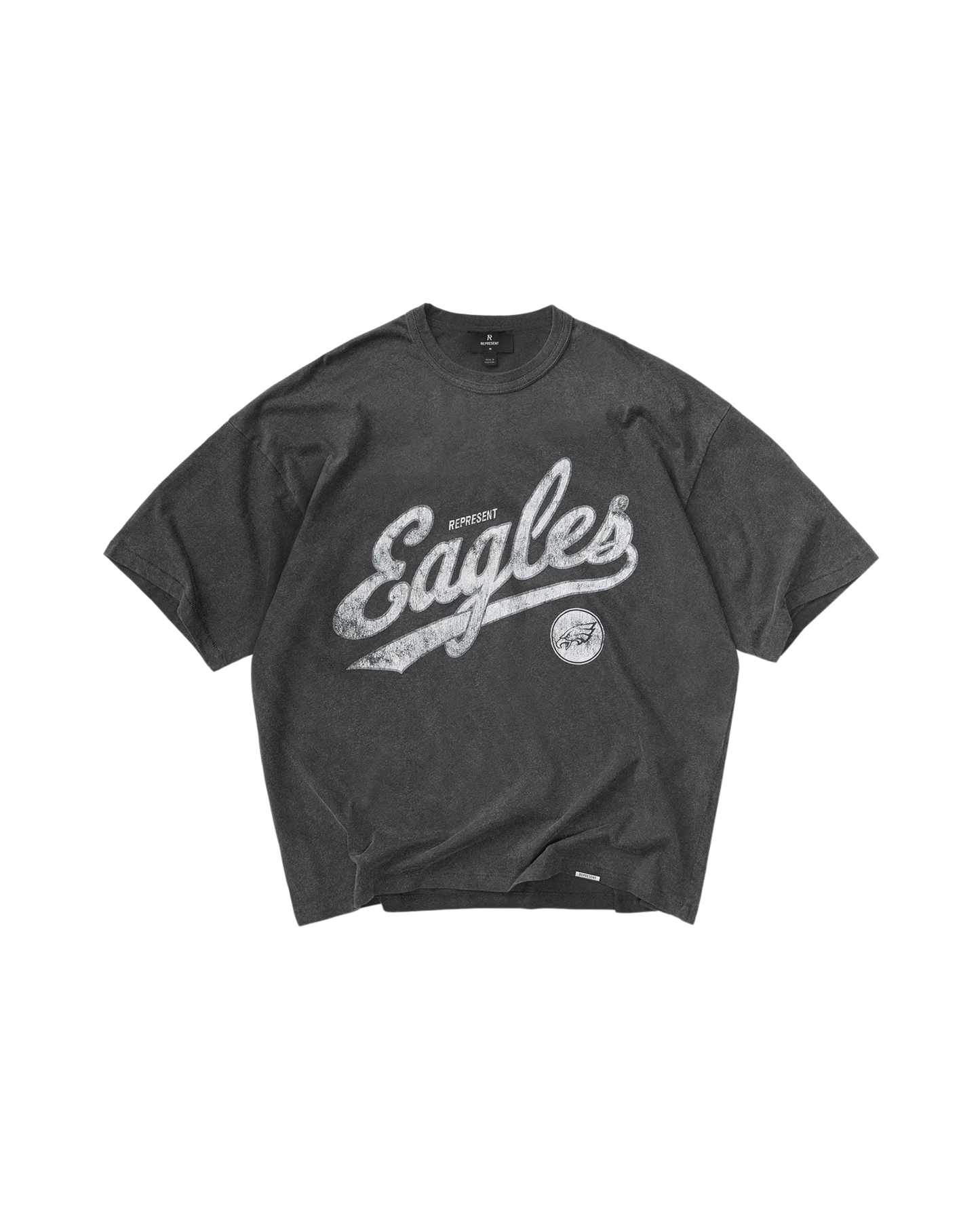 Represent x Philadelphia Eagles T-shirt - "Vintage Grey"