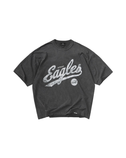 Represent x Philadelphia Eagles T-shirt - "Vintage Grey"
