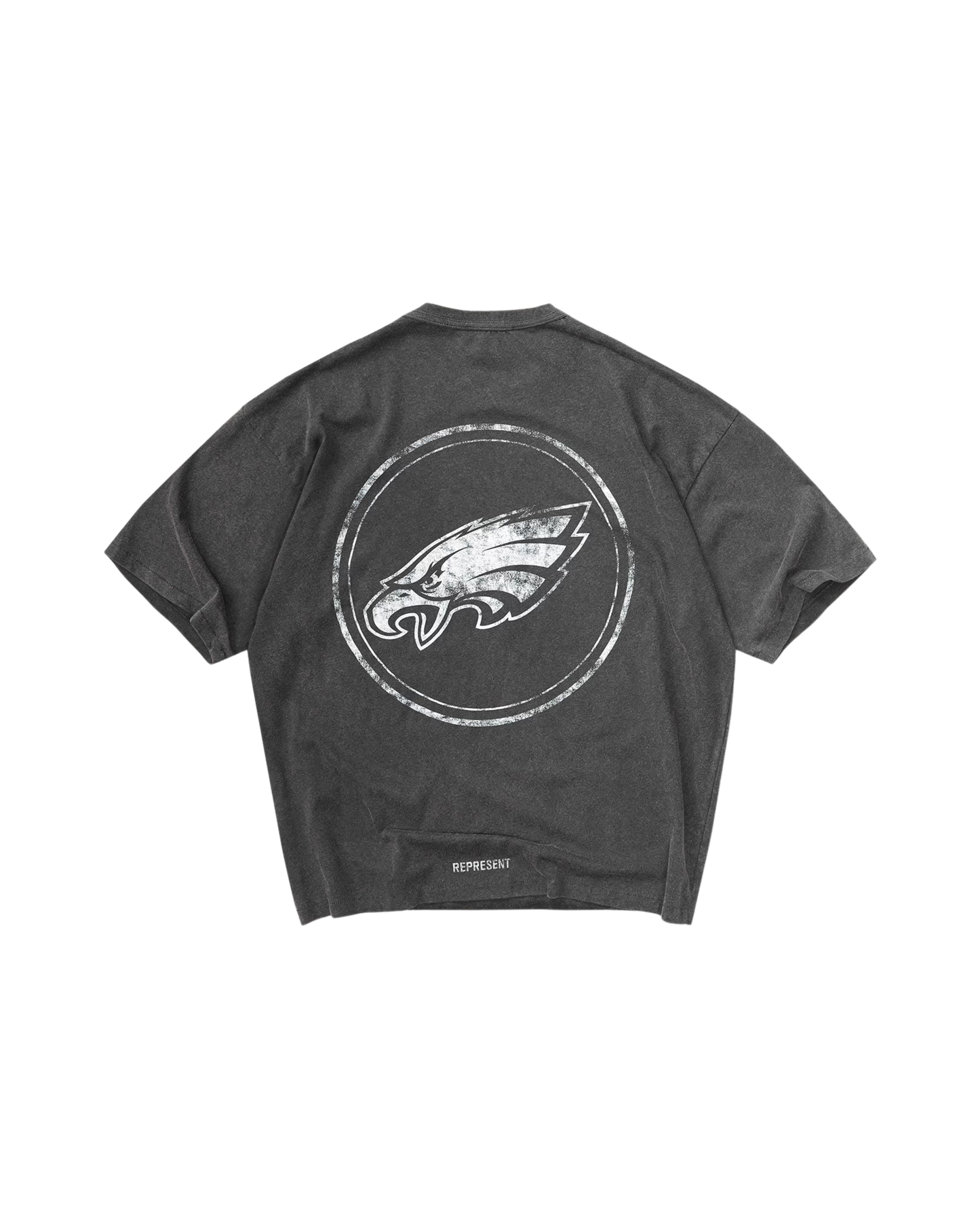 Represent x Philadelphia Eagles T-shirt - "Vintage Grey"