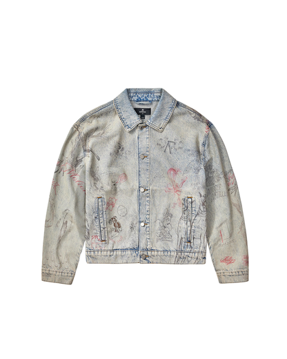 Represent Legacy Denim Trucker - "Light Blue Vintage"