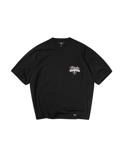 Represent x Mels Diner T-Shirt - "Jet Black"