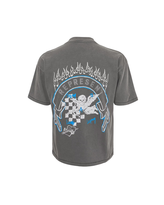Represent Rep Legacy Tee Sn54 - "Vintage Grey"