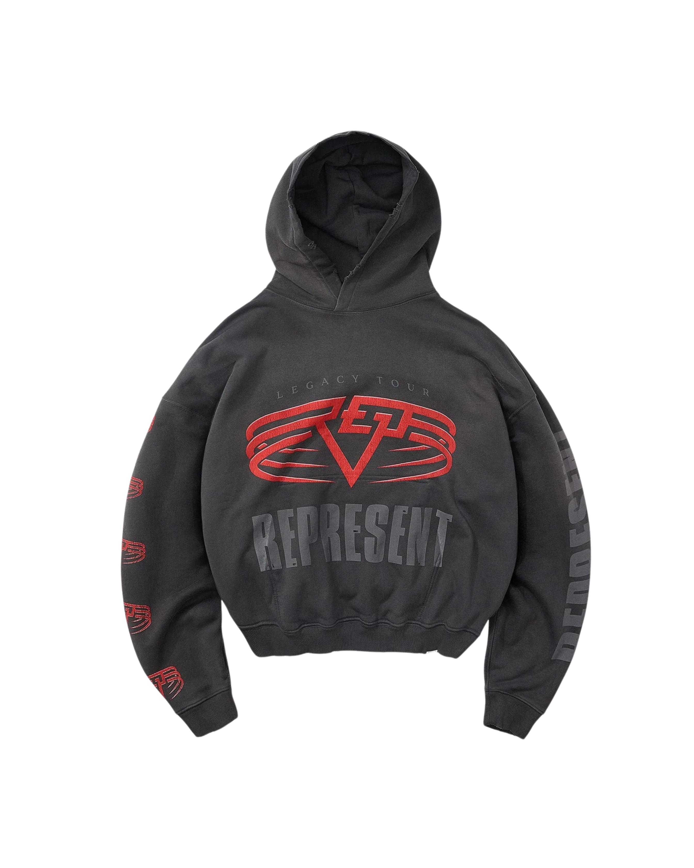 Represent Reversible Living Legacy Tour Hoodie - "Sun Fade Grey"