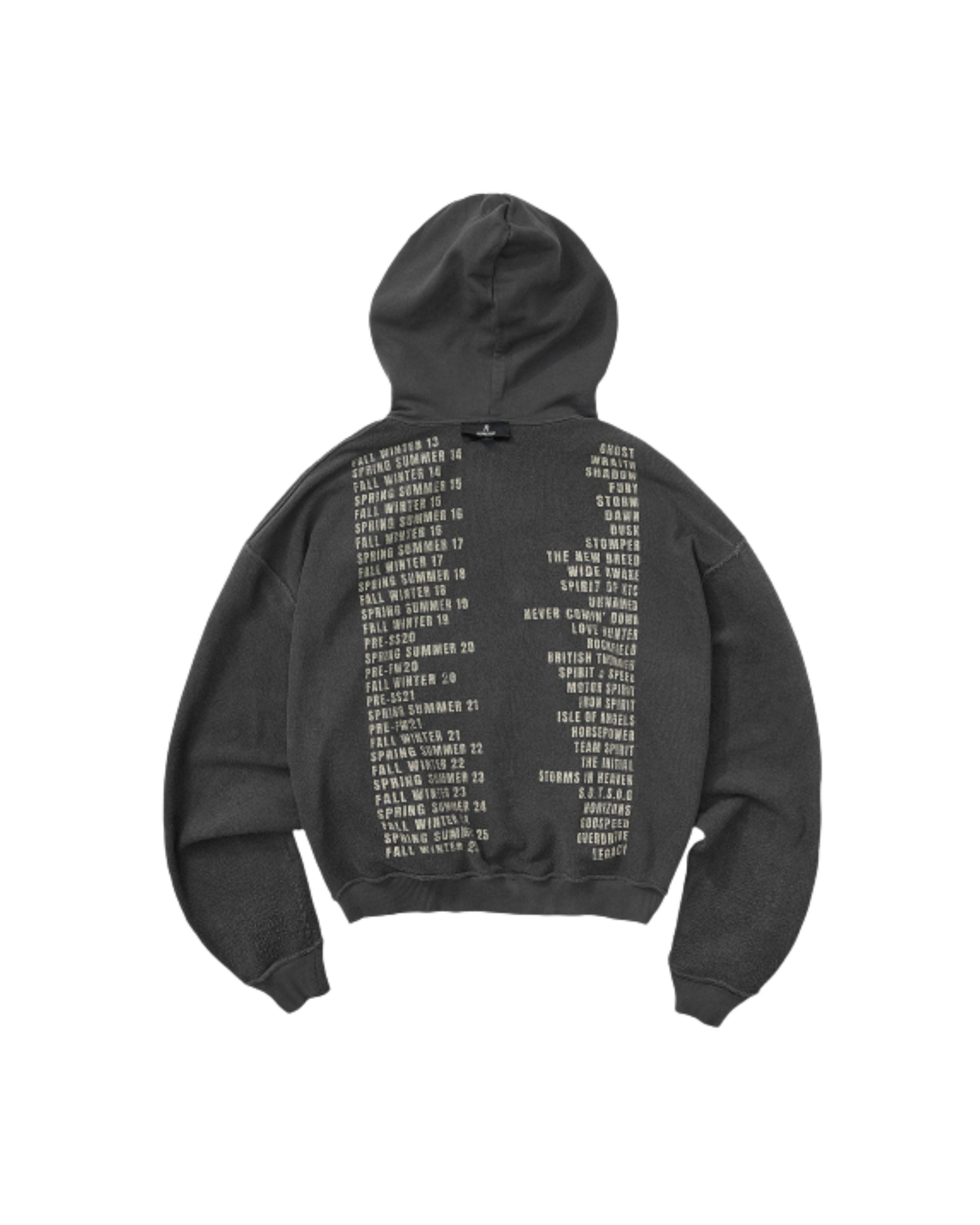 Represent Reversible Living Legacy Tour Hoodie - "Sun Fade Grey"