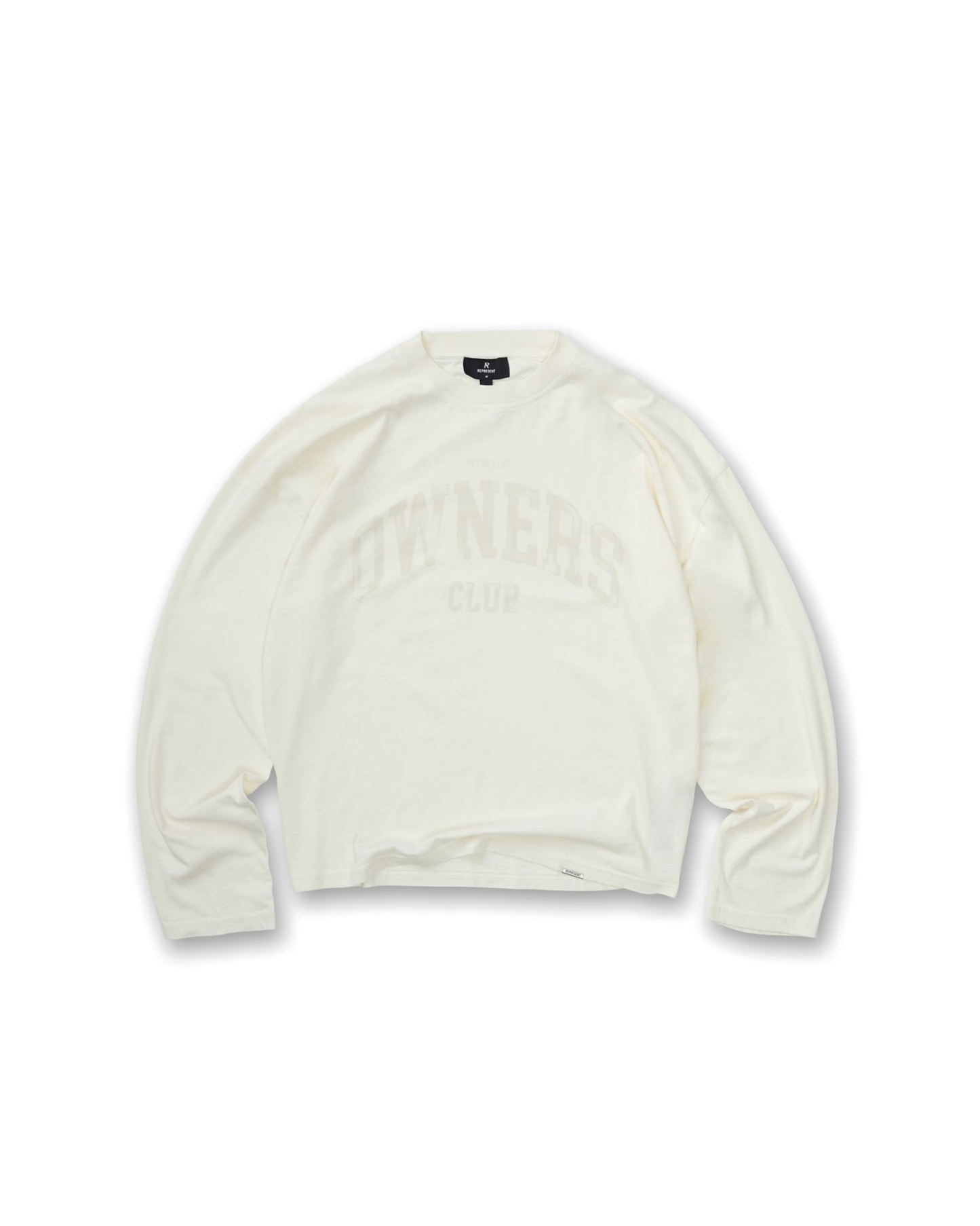Represent Owners Club Long Sleeve T-Shirt - "Chalk"