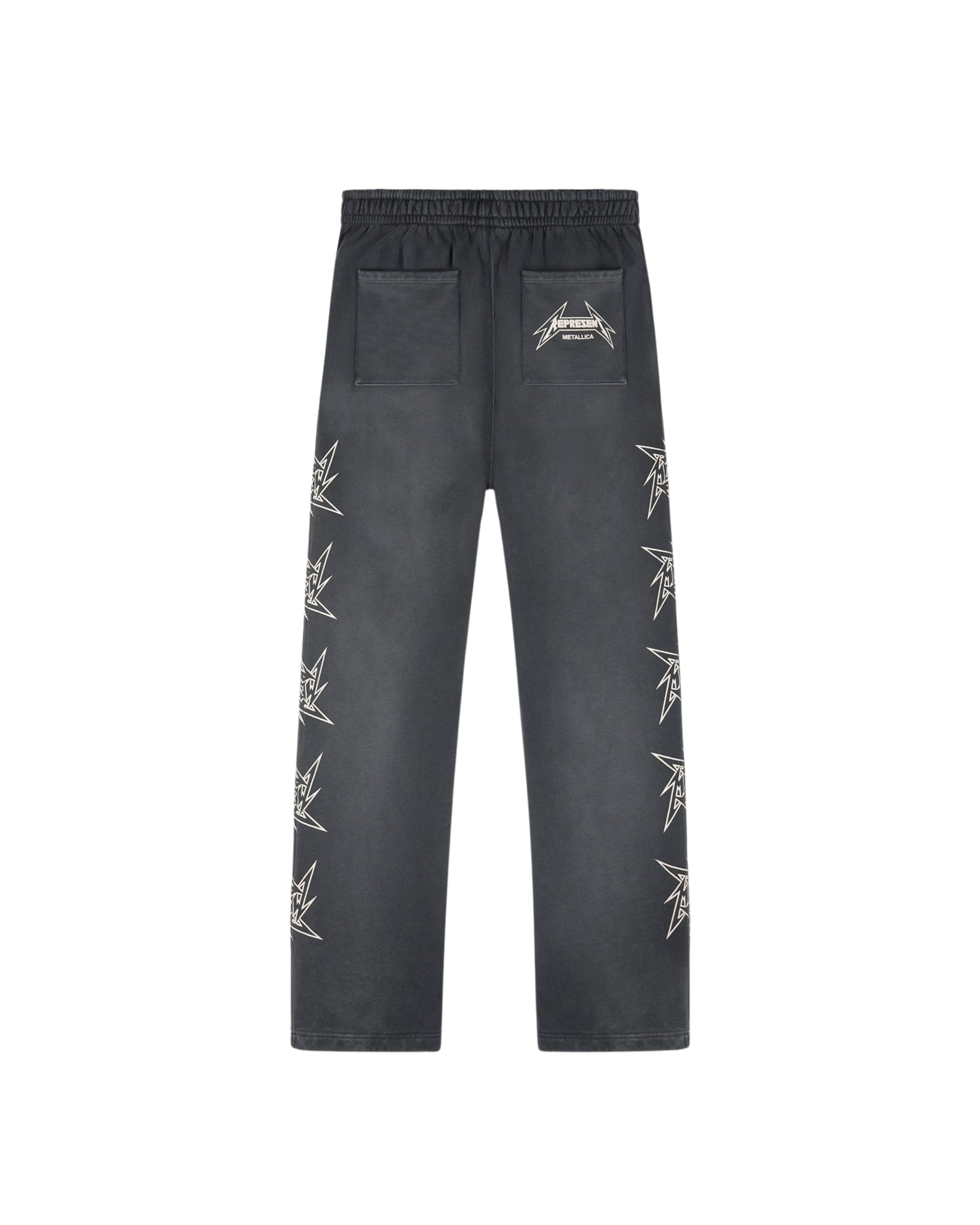 Represent X Metallica Local Crew Sweatpant - "Stained Black"