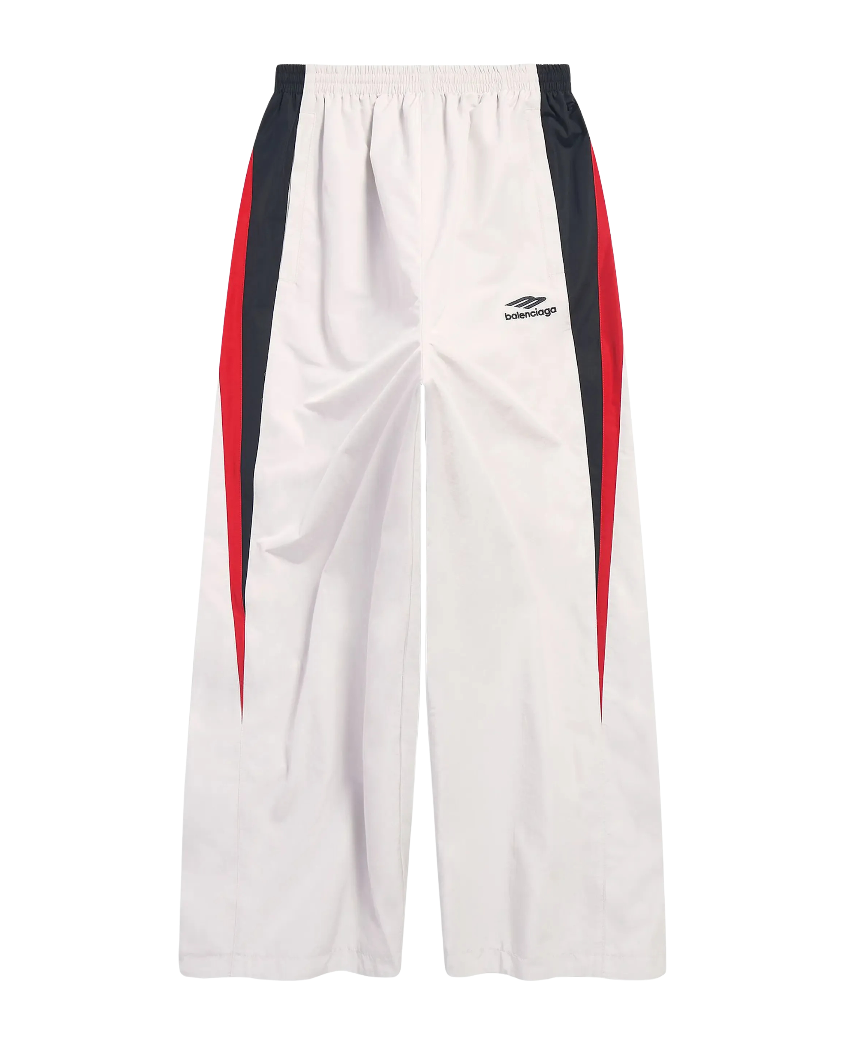 Balenciaga 3B Sports Icon Tracksuit Pants - "White"