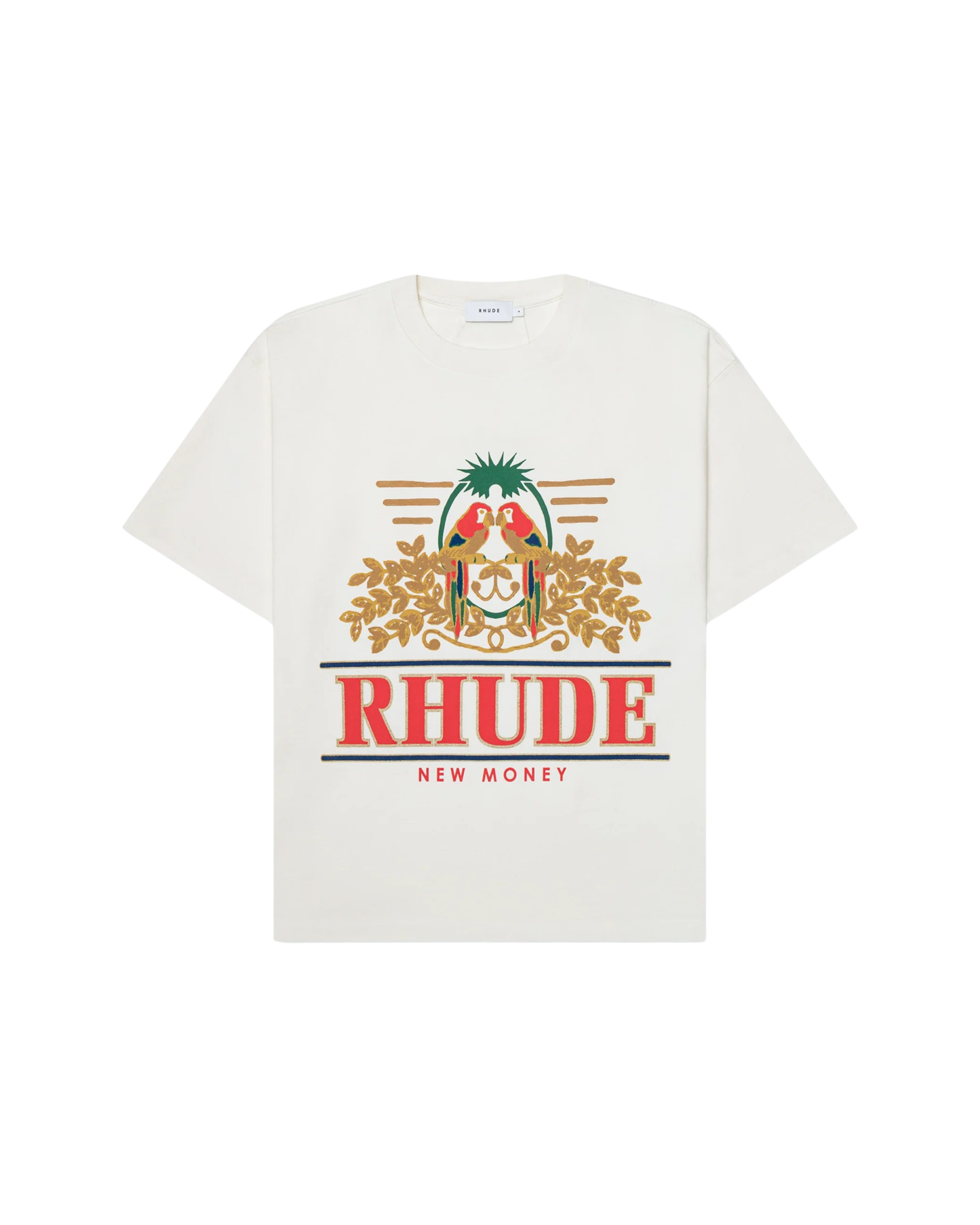 Rhude Parakeet Tee - "Vintage White"