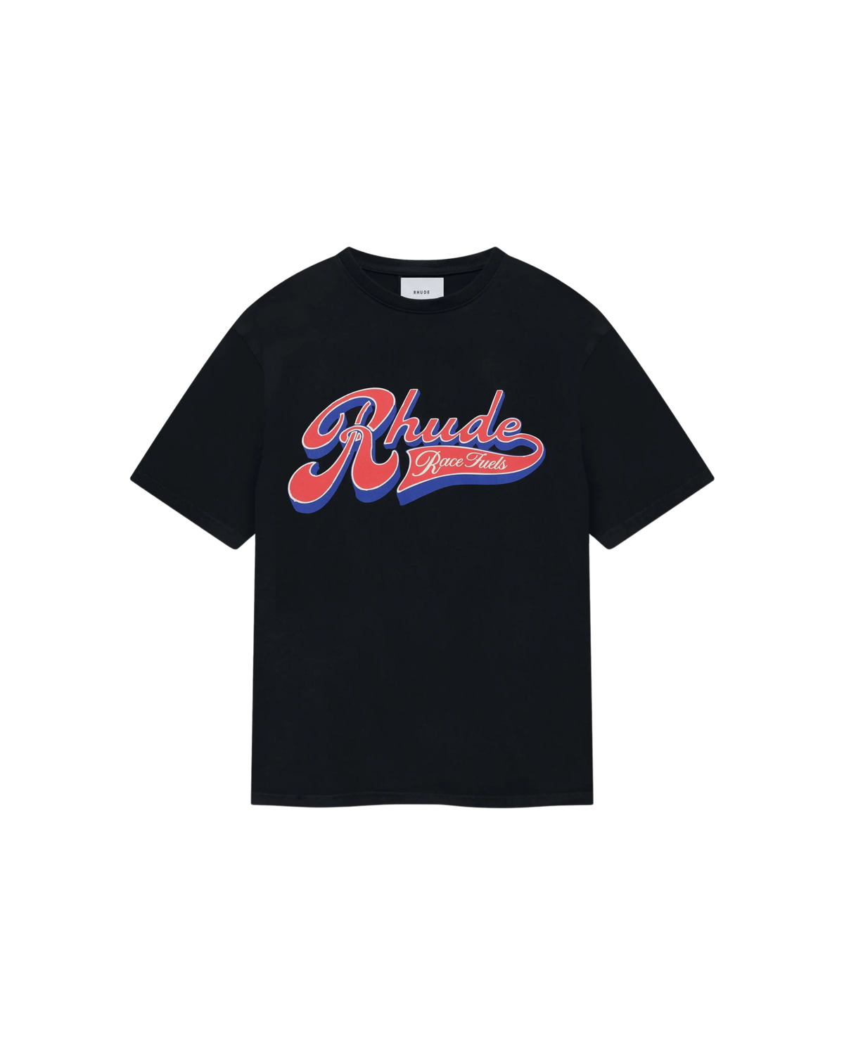 Rhude Pit Stop Tee - "Vintage Black/Navy"