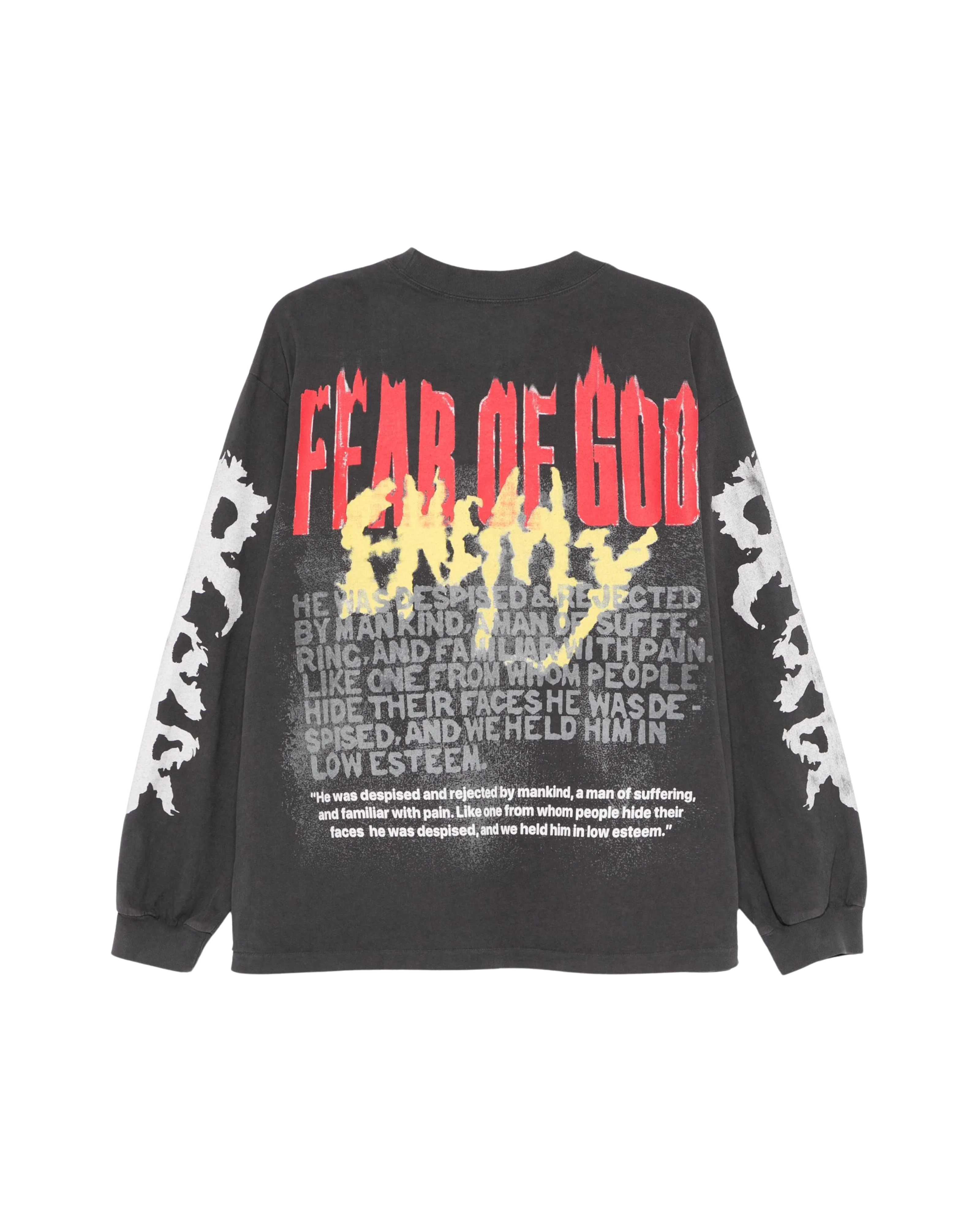 RRR123 x Fear of God "Look, It´s The Enemy" Sweatshirt