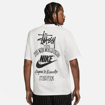 Nike x Stussy The Wide World Tribe T-Shirt - "White"