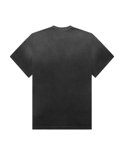 Satoshi Nakamoto Stencil Logo Tee - "Black"