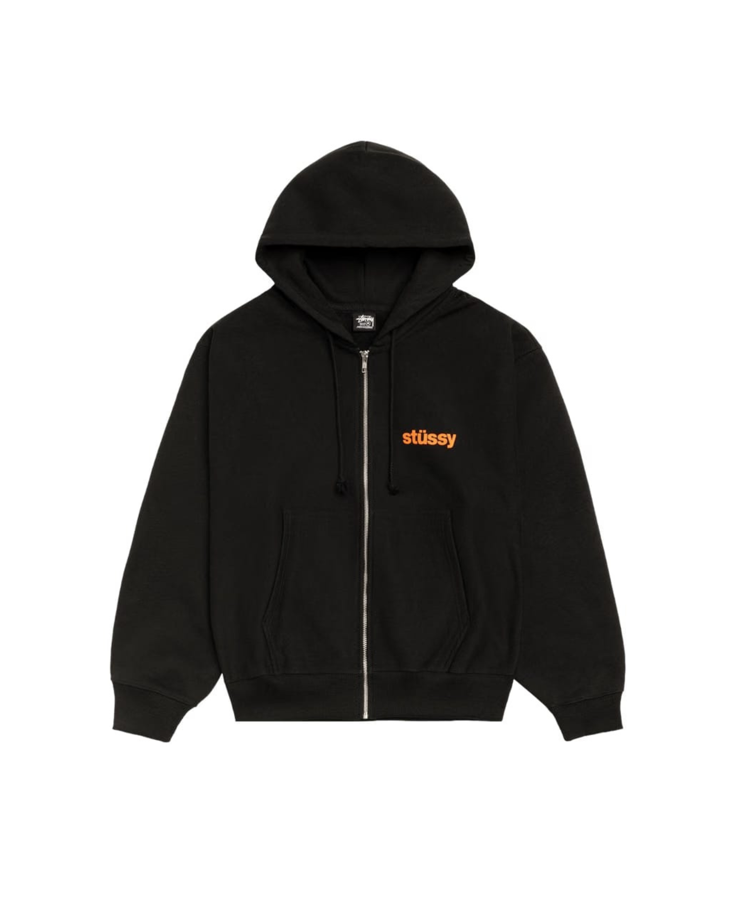Stussy Built Tough Zip Hoodie - "Black"