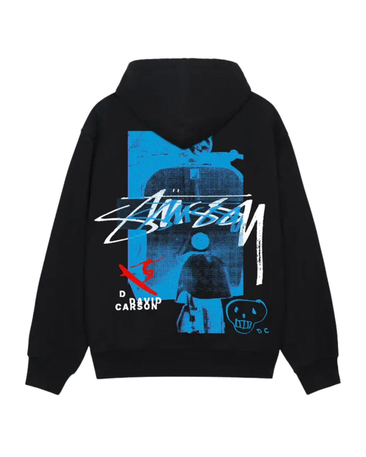 Stussy David Carson Vespa Hoodie - "Black"