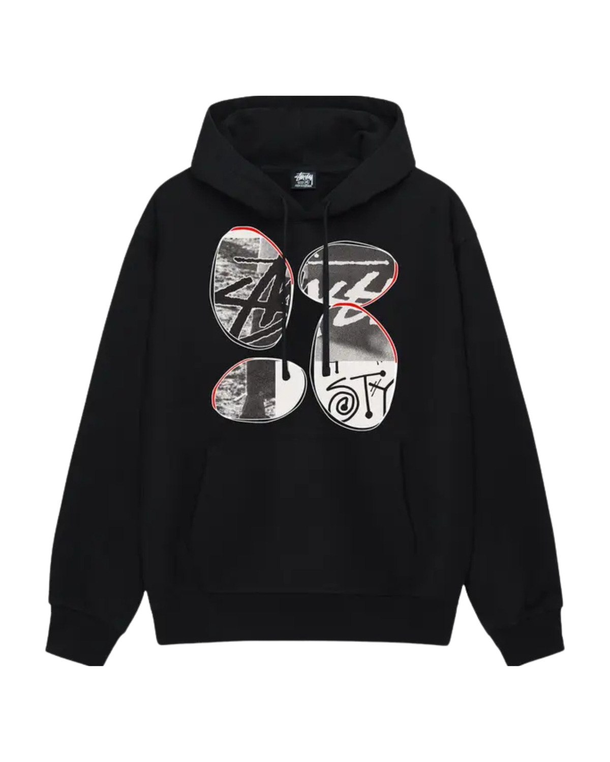 Stussy David Carson Vespa Hoodie - "Black"