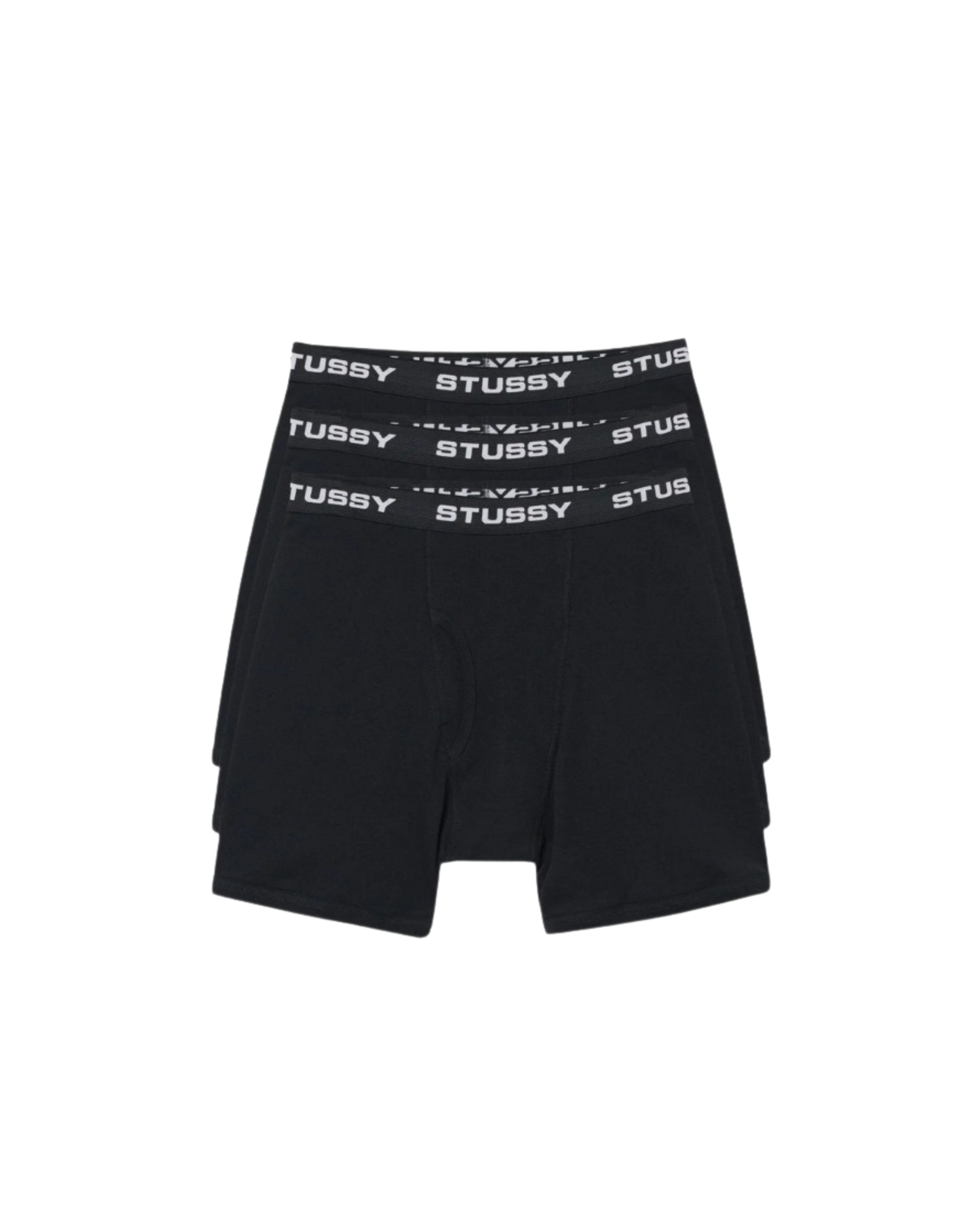 Stussy Boxer Briefs - "Black"